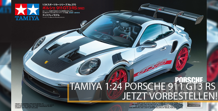 Tamiya 24370 - Porsche 911 GT3 RS (992) - 1:24