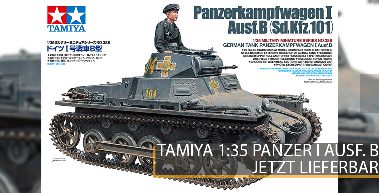 Tamiya 35388 - Panzer I Ausf. B - 1:35