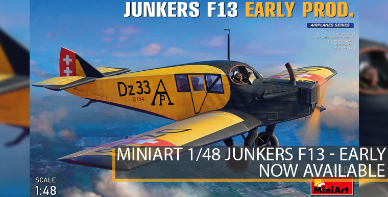 MiniArt 48002 - Junkers F13 - 1/48