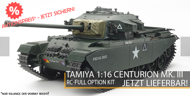 Tamiya 56045 - 1/16 Centurion Mk. III RC Full Option Angebot