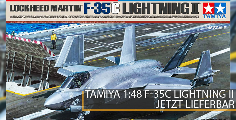 Tamiya 61127 - F-35C Lightning II - 1:48