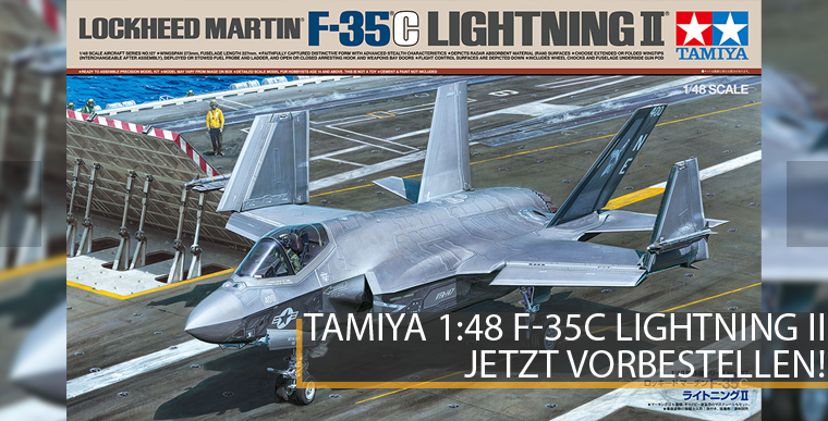 Tamiya 61127 - F-35C Lightning II - 1:48