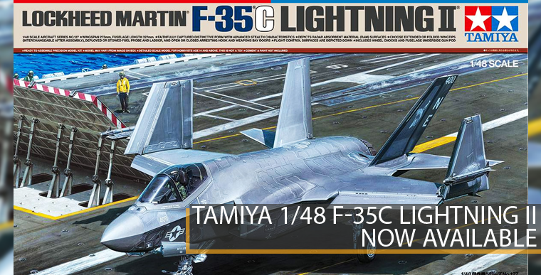 Tamiya 61127 - F-35C Lightning II - 1/48