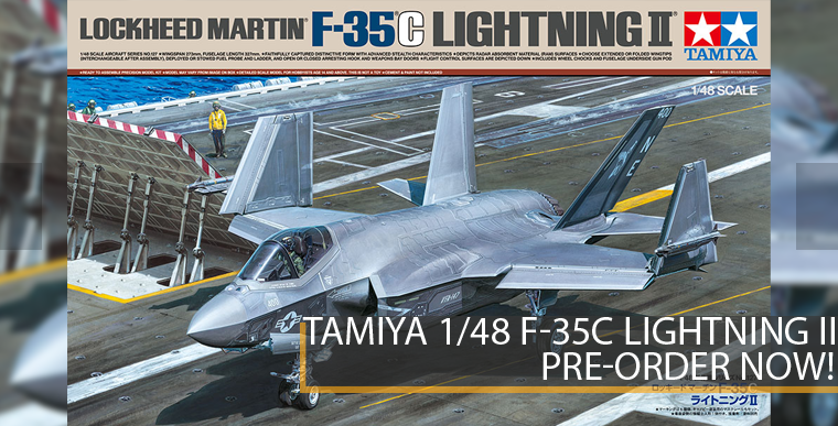 Tamiya 61127 - F-35C Lightning II - 1/48