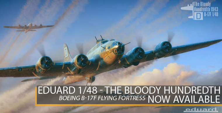 Eduard 11183 - The Bloody Hundredth - B-17F - 1/48