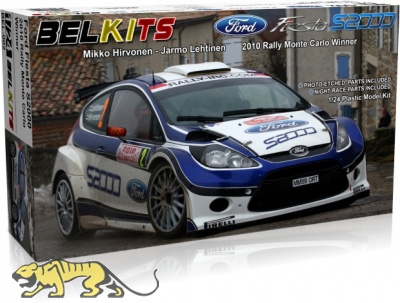 Ford Fiesta S2000 2010 Rally Monte Carlo Winner - 1:24