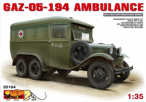 GAZ-05-194 - Ambulance - Krankenwagen