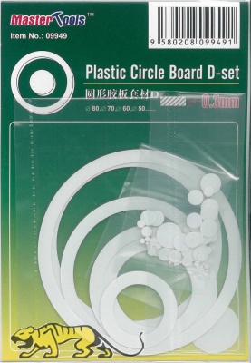 Plastik Kreise und Ringe - Set D