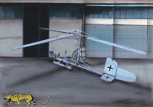 Focke Achgelis Fa 330 - German Gyroglider - 1/32