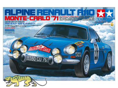 Alpine Renault A110 Monte Carlo 71 - 1:24