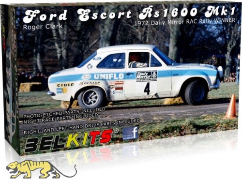 Ford Escort RS1600 Mk1 - Roger Clark - 1:24