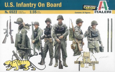 US Infantry On Board - 1:35