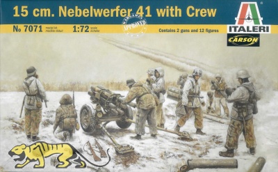 15cm Nebelwerfer 41 with crew - 1/72