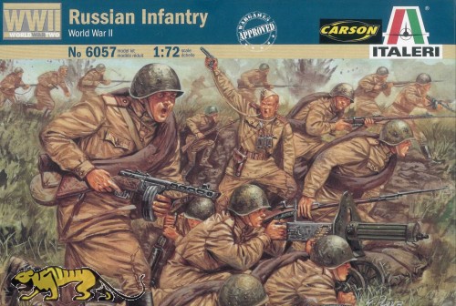 Russian Infantry - World War II - 1/72