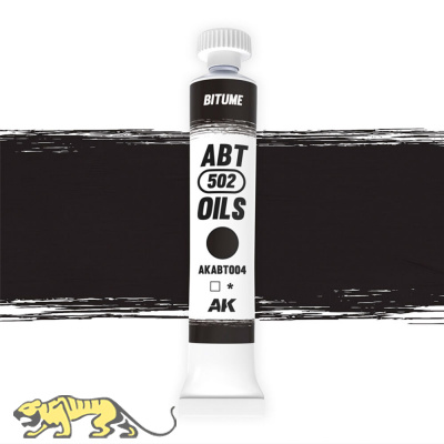 Abteilung 502 004 - Bitume - Oil paint - 20ml