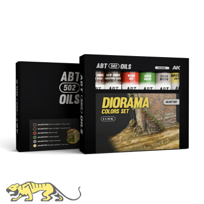 Diorama Colors Set - 6 Colors