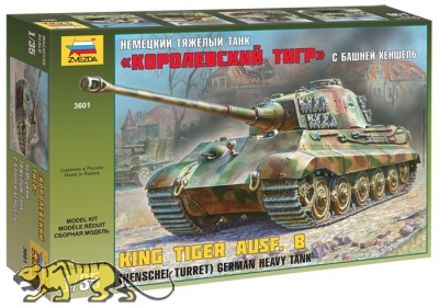 Panzerkampfwagen Tiger Ausf. B - Königstiger - Henschel-Turm - 1:35