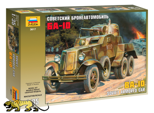 Soviet Armored Car BA-10 - 1/35