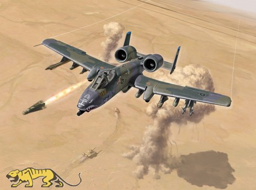 Fairchild Republic A-10 Thunderbolt II - 1:72