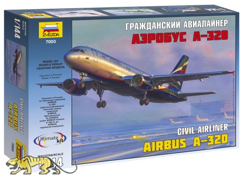 Airbus A-320 - Civil Airliner - 1/144