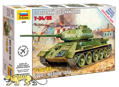 T-34/85 - Soviet Medium Tank - 1/72