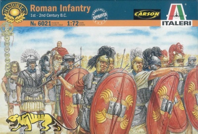 Roman Infantry - 1st - 2nd Century B.C. - 1/72