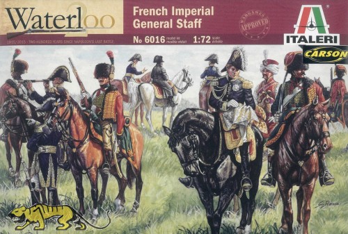 Napoleons Kaiserlicher Generalstab - Waterloo - 1:72