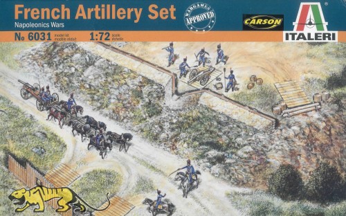 Französische Artillerie Set - Napoleonische Kriege - 1:72