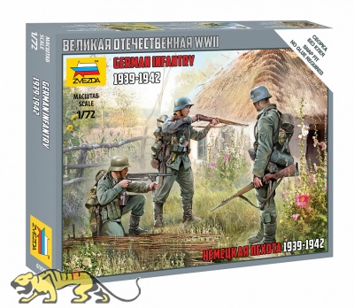 Deutsche Wehrmacht Infanterie - 1939 - 1942 - 1:72