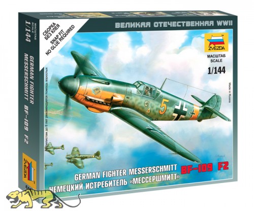 Messerschmitt Bf 109 F-2 - German Fighter - 1/144