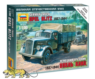 German Military Truck Opel Blitz - 1937 - 1944 - 1/100