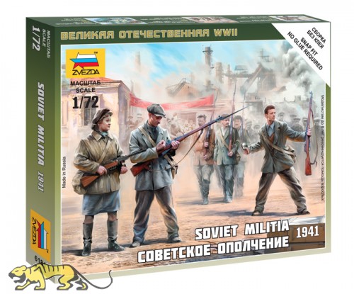 Sowjetische Miliz - 1:72