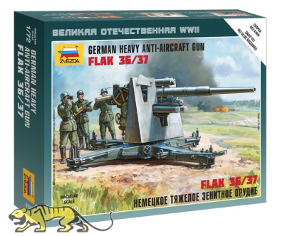 Deutsches 88mm Flugabwehr-Geschütz Flak 36/37 - 1:72