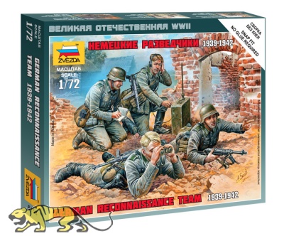 German Reconnaissance Team - 1939 - 1942 - 1/72