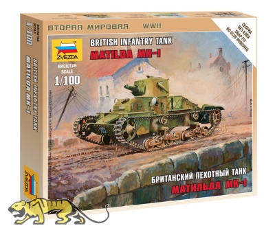 Matilda Mk. I - British Infantry Tank - 1/100