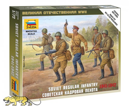 Soviet Regular Infantry - 1941-1942 - 1/72