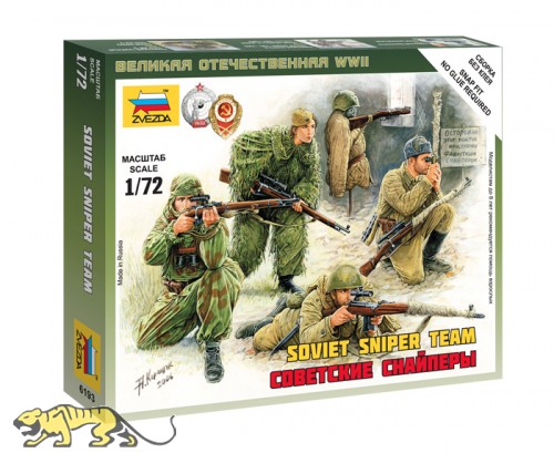 Sowjetische Scharfschützen - 1:72