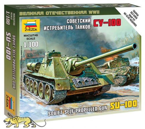 SU-100 - Soviet Tank Destroyer - 1/100