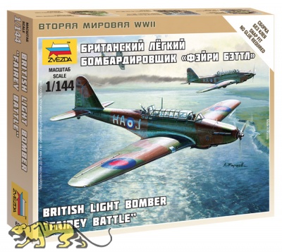 British Light Bomber Fairey Battle - 1/144