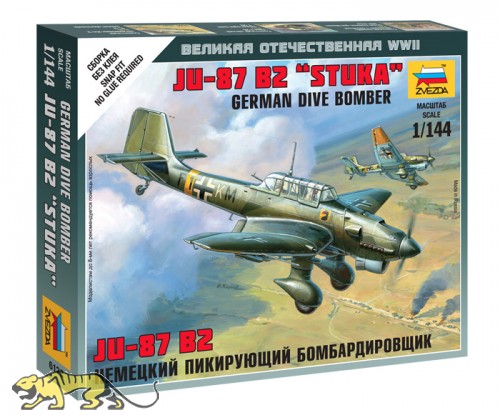 Junkers Ju 87 B-2 - Stuka - German Dive Bomber - 1/144