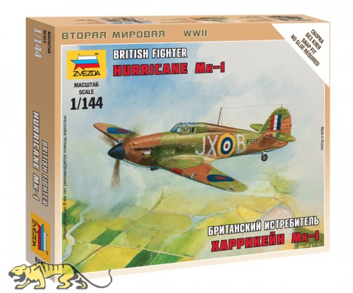 Hurricane Mk.I - Britisches Jagdflugzeug - 1:144