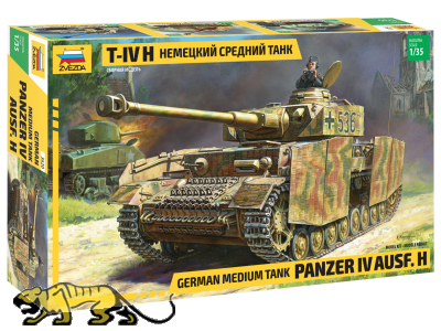 Panzerkampfwagen IV Ausf. H - Deutscher mittelschwerer Panzer - 1:35