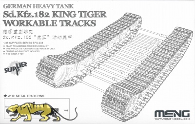 King Tiger - Workable Tracks and Suspension - 1/35