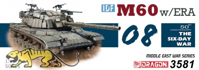 Magach 3 - IDF M60 ERA - Reaktivpanzerung - 1:35