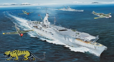 German Navy Aircraft Carrier DKM Peter Strasser - 1/350