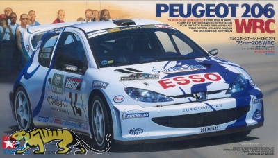 Peugeot 206 WRC (Rally Korsika 1999 Version) - 1:24