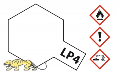 Tamiya LP-4 Weiss- Matt - 10ml
