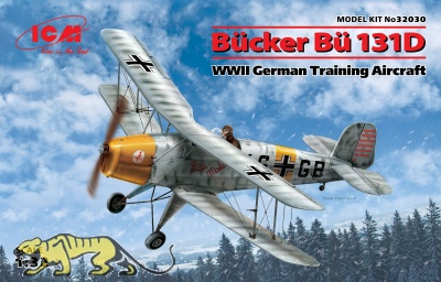 Bücker Bü 131D - German Training Aircraft - 1/32