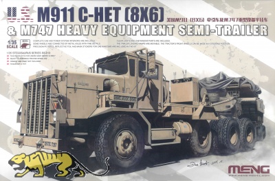 US M911 C-HET (8x6) & M747 Heavy Equipment Semi-Trailer - 1/35