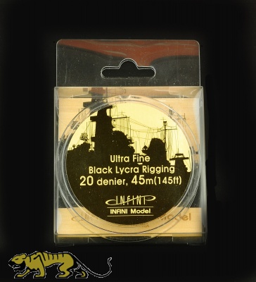 Black Ship Rigging - Ultra Fine - 0,048mm - 1/700 - 45m